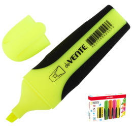 Текстовыделитель желтый Devente, 1-5мм, плоский корпус 5045808