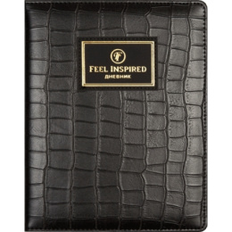 Дневник универсальный твердая обложка Devente Feel Inspired, обложка из искусственной кожи 2020945