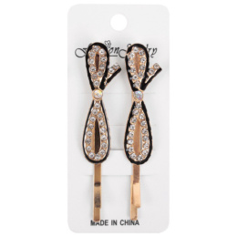 Заколки для волос набор 2шт. невидимки DV-B-278