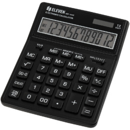 Калькулятор Eleven 12 разрядов, 205х155х36мм, черный SDC-444X-BK 365635