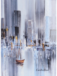 Ежедневник недатированный А5  80 листов Морской порт 80-5943