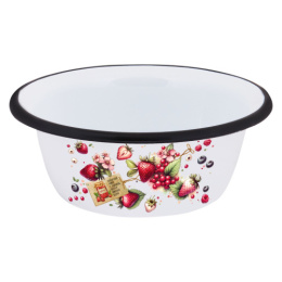 Миска эмалированная 0,8л Ягодки Appetite 1с5с