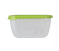 Контейнер для СВЧ пластиковый 2,5л квадратный Лайт Полимербыт С544