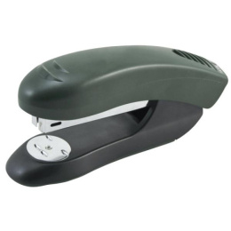 Степлер №24  20 листов Devente Stripe, пластиковый, темно-зеленый 4142347