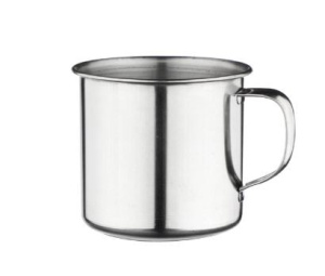 Кружка из нержавеющей стали 0,37л 8см Vetta 832-014