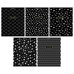 Тетрадь  48 листов Черно-белый паттерн 14067/5