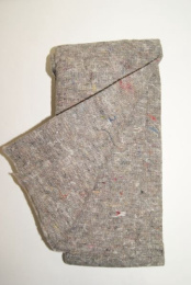 Тряпка для пола из холстопрошивного полотна 75х100см темная ДомВелл 