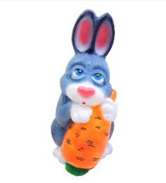 Копилка гипсовая Кролик с морковью 18х18х31см Гарденвилл 363