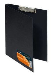 Планшет с крышкой Lamark А4 PVC черный, корешок 10мм 128/65251