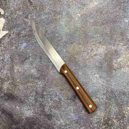 Нож стальной 150мм деревянная ручка, универсальный Радужный Дом РД78600