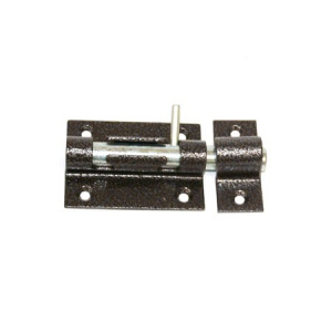 Засов круглый Делга, серебро, универсальный Делга 2046