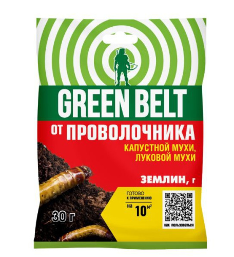 Землин  30г от проволочника и капустной мухи Грин Бэлт 01-573/01-751