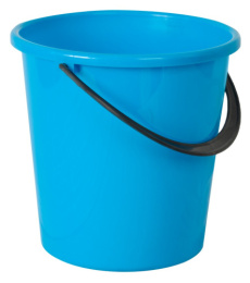 Ведро пластиковое  8л без крышки Ромашка, цвета в ассортименте Ар-Пласт 02012