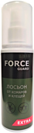 Лосьон-спрей от комаров и клещей 100мл Экстра Force guard 