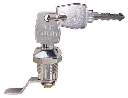 Замок почтовый Evro 25 большой ключ (кривой) 11469