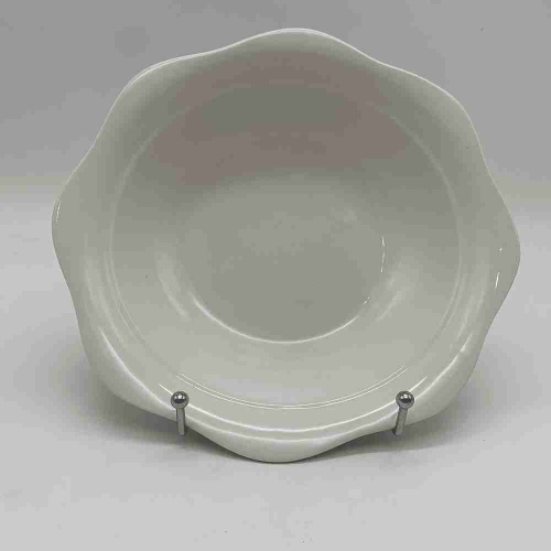 Салатник фарфоровый 220мм глубокий белый Радужный Дом РД75555