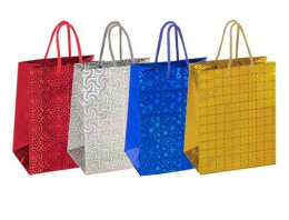 Пакет подарочный бумажный 18х23х10см Золотая сказка, ассорти 606606