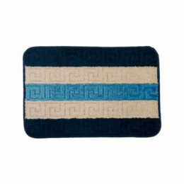 Коврик напольный для ванной на резин. основе 40х 60см Узор Радужный Дом РД68045