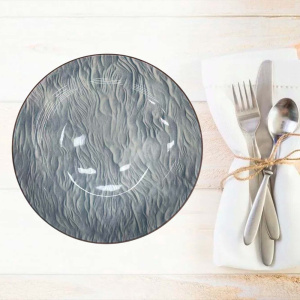 Тарелка керамическая мелкая 200мм Лагуна Радужный Дом РД22246