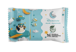 Мыло туалетное Детское 100г в цветной упаковке Московский мыловаренный комбинат