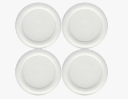 Подставки антивибрационные для стиральных машин и холодильников 4шт. круглые, белый Мирхозторг 4420