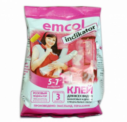 Клей обойный Emcol Индикатор 200г для всех видов тяжелых обоев Emcol
