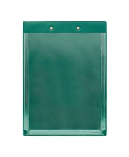 Планшет с расширяющимся карманом А4 зеленый 2892-108