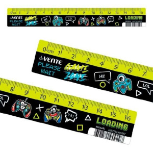 Линейка пластиковая 16см Devente Game Zone 5091341