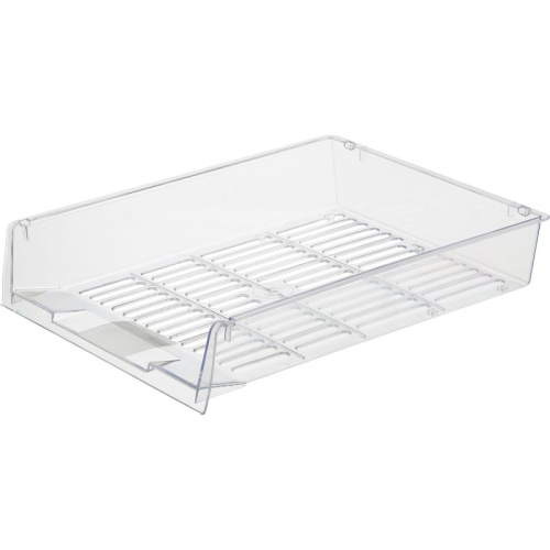 Лоток для бумаг Attache, решетчатый, прозрачный 503692