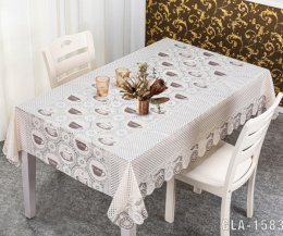 Клеенка ажурная 1,37х20м Lace матовая Grace LA-1583F