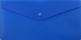 Папка с кнопкой Travel формат 0.18 Бюрократ, синяя -PK805ABLU