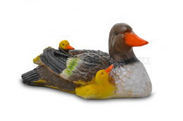 Копилка гипсовая Утка с утятами 30х16см ГусьДекорЛюкс 11К40