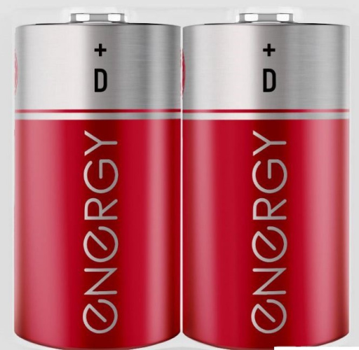 Батарейка Energy солевая R20 ( 2шт. в спайке) 104974
