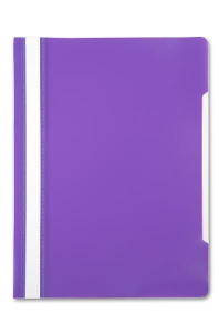 Скоросшиватель пластиковый фиолетовый Бюрократ -PS20VIO