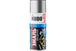 Эмаль аэрозольная для дисков Kudo 520мл алюминий KU-5201