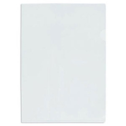 Папка-уголок Е-310 Бюрократ 0.18мм, прозрачная -E310/1clear