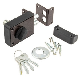 Замок накладной Зенит ЗН 1-3-1, медь Зенит 21939