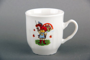 Кружка керамическая 210мл Коты мушкетеры Коралл MB210