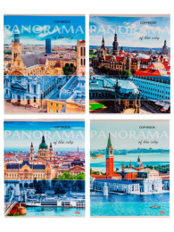Тетрадь  96 листов Панорамы городов 96-7907