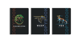 Тетрадь  48 листов Mechanical, гребень 128/00135575