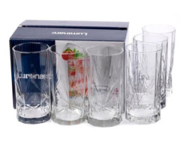 Набор стаканов стеклянных Рош 6шт. 450мл высокие, в п/у Luminarc P7348