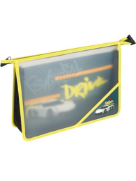 Папка для труда А4 на молнии Шведский гиперкар ПТР-9624