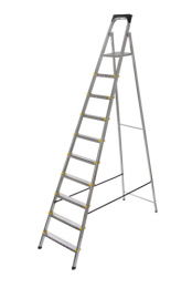 Стремянка металлическая 10 ступеней (2,18м) широкие Standart Amigo