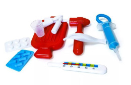 Набор Доктора 10 предметов Терапевт, в пакете Наша Игрушка 87083