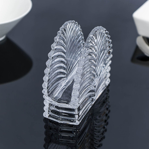 Салфетница стеклянная 120х100мм, в п/у R-1345/650423