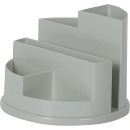 Подставка для пишущих принадлежностей Attomex Classic, непрозрачная серая 4102401