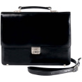 Портфель кожа Калипсо, черный HKn_02001