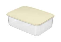 Контейнер для СВЧ пластиковый 0,50л прямоугольный с мягкой крышкой Modena, цвет крышки в ассортименте Homver 2211103
