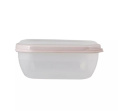 Контейнер для СВЧ пластиковый 0,50л прямоугольный Премиум Полимербыт С560