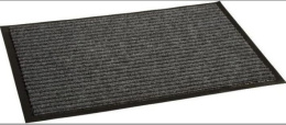 Коврик придверный влаговпитывающий на резин. основе ворс 40х 60см Стандарт, серый ComeForte